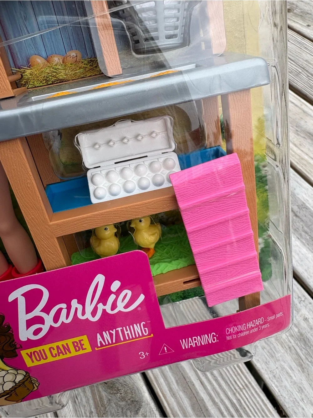 Barbie Chicken Farmer - You Can Be Anything - with Coop, Chickens & Accessories